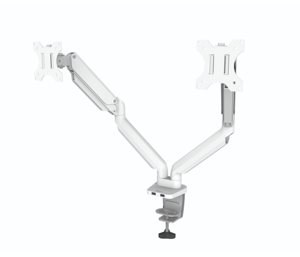 Fellowes Ramię na 2 monitory - seria Platinum białe - 1337158 - zdjęcie